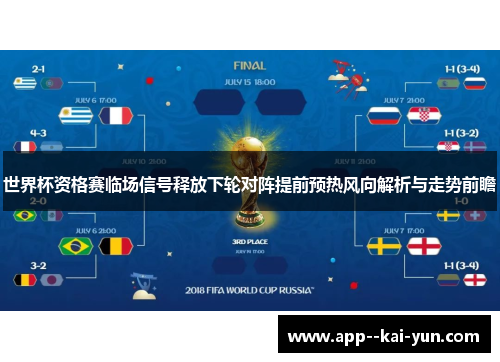 世界杯资格赛临场信号释放下轮对阵提前预热风向解析与走势前瞻 世界杯资格赛临场信号释放下轮对阵提前预热风向解析与走势前瞻